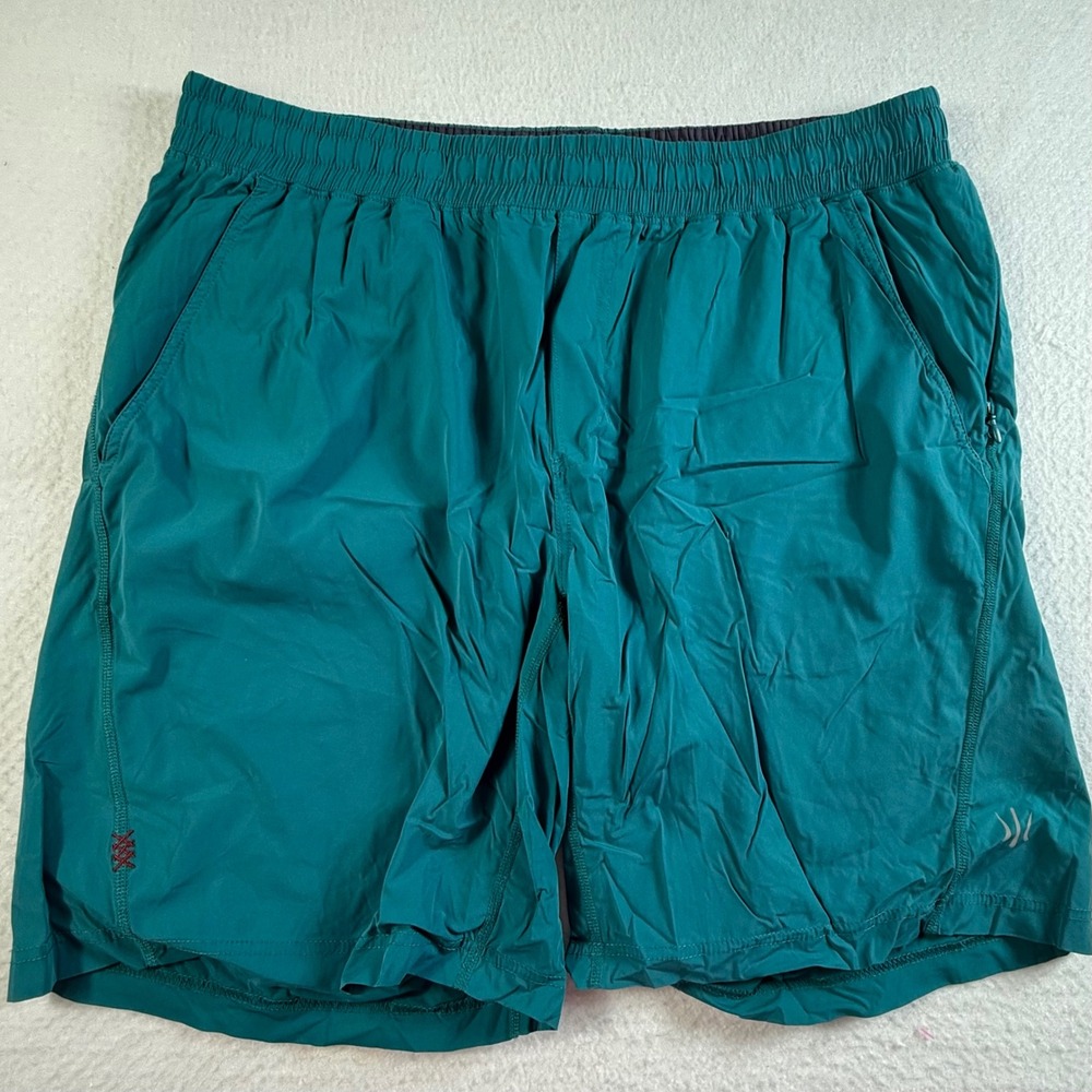 Rhone‎ Mako Shorts Mens XL 9" Inseam Athletic Training Teal Green